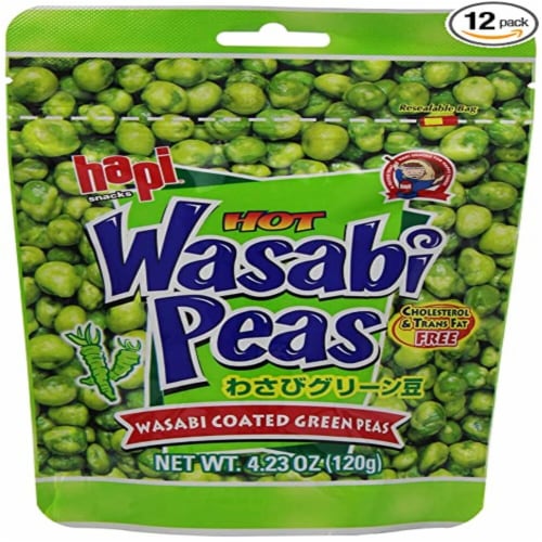 Hapi Snacks Hot Wasabi Peas
