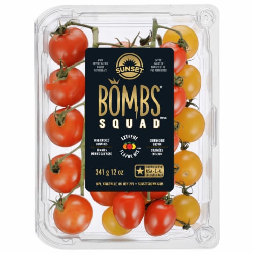 Sunset® Bombs Squad On-the-Vine Premium Snacking Tomatoes