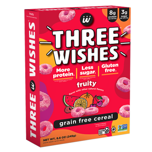 Three Wishes Grain Free Cereal - Fruity