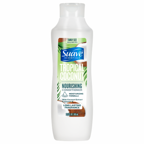 Suave Tropical Coconut Nourishing Conditioner with Coconut Extract & Vitamin E, 22.5 FL OZ