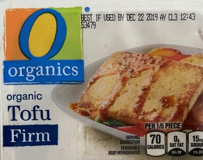 O Organics Tofu Organic Firm 14 oz