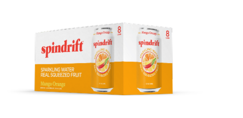 Spindrift® Mango Orange Flavored Sparkling Water Cans Multipack