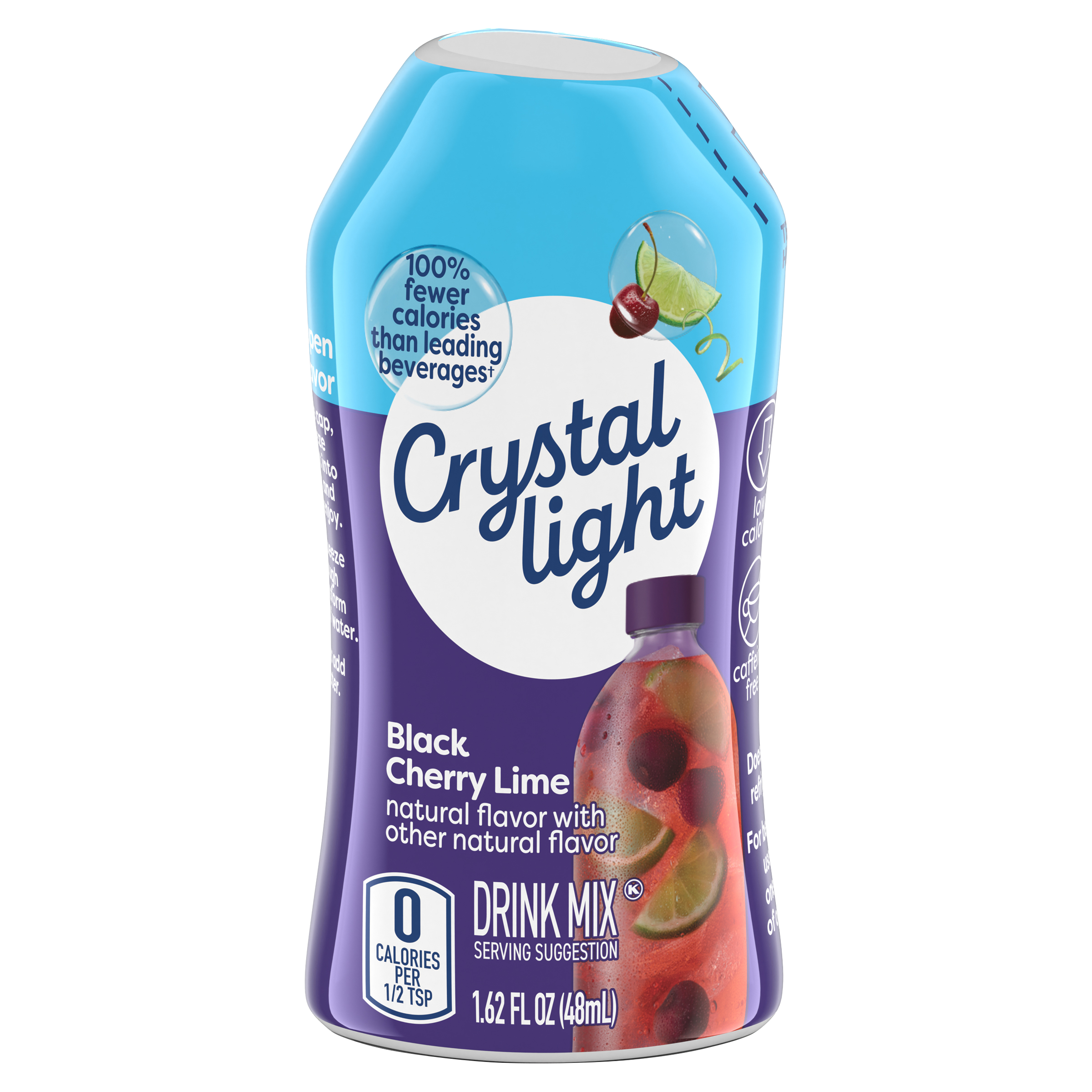 Black Cherry Lime Naturally Flavored Drink Mix