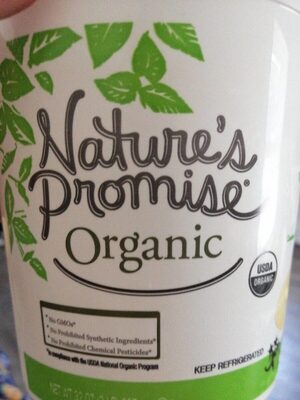 Nature's Promise Organic Plain Lowfat Yogurt 32oz