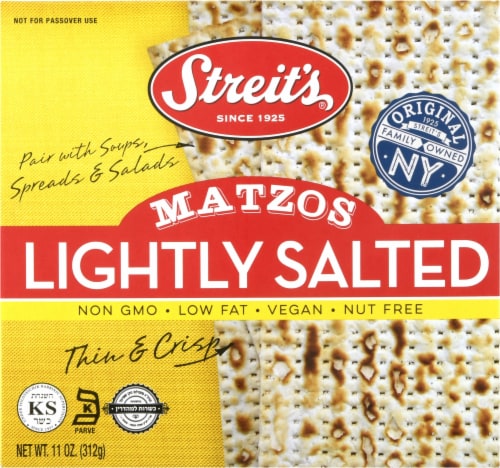 Streit's Lightly Salted Matzos