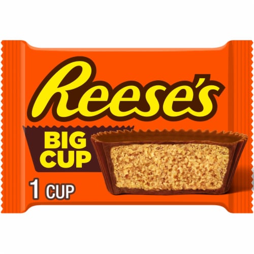 REESE'S Big Cup Milk Chocolate Peanut Butter Cup Candy Pack