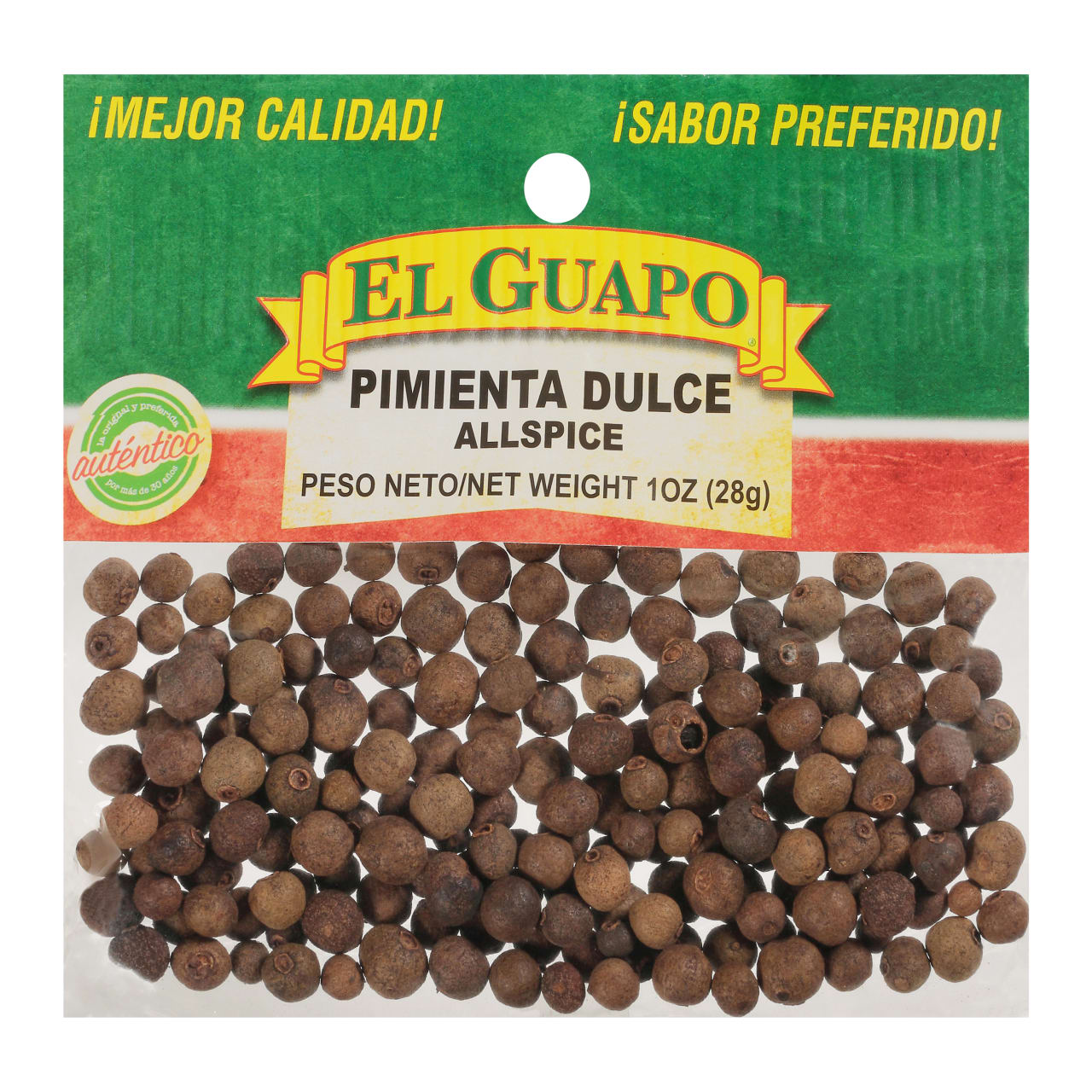 El Guapo Whole Allspice (Pimienta Dulce Entera), 1 oz