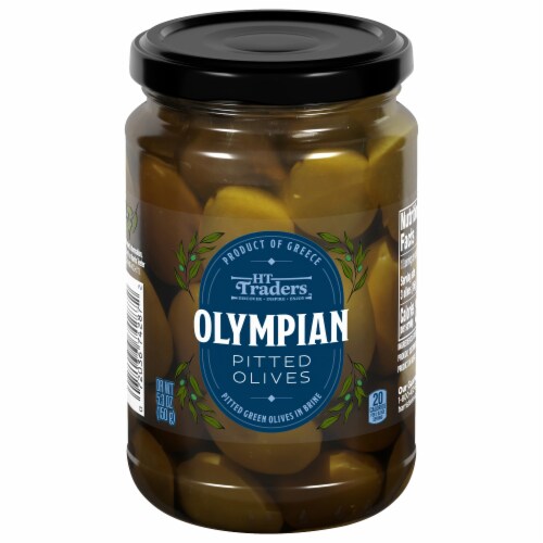 HT Traders™ Imported Olympian Pitted Green Olives