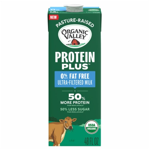 Organic Valley® Protein Plus™ Organic Ultra-Filtered Milk, Fat Free, 48 oz