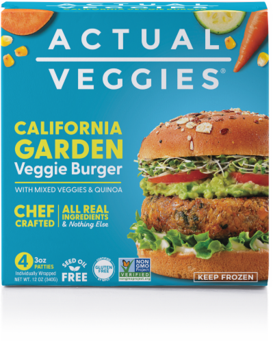 ACTUAL VEGGIES® California Garden Veggie Burger