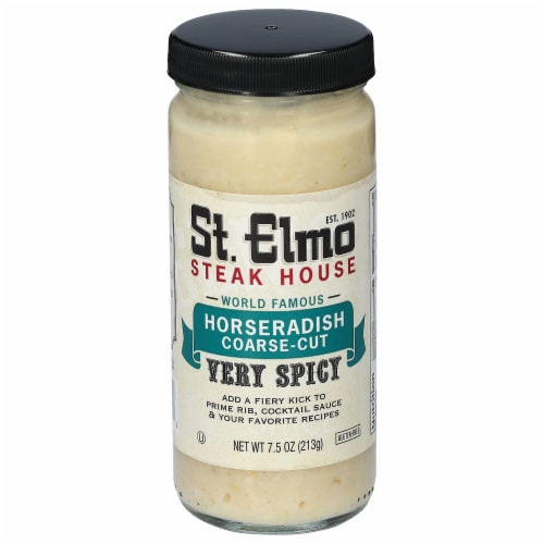 St. Elmo Steak House Very Spicy Coarse-Cut Horseradish