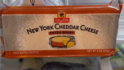 ShopRite NYExtra Sharp Cheddar Cheese 8oz