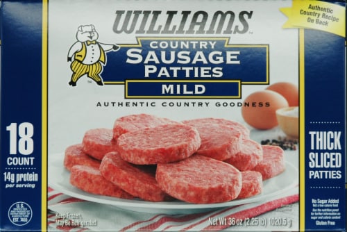Williams™ Mild Country Sausage Patties