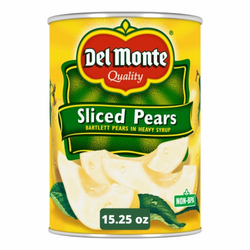 Del Monte Sliced Bartlett Pears in Heavy Syrup