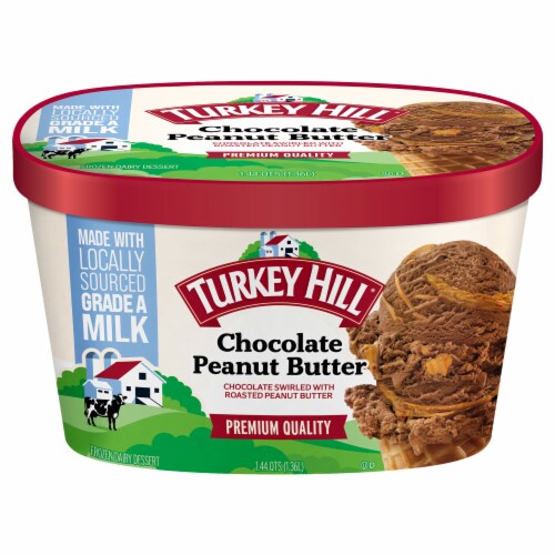 Turkey Hill® Premium Quality Chocolate Peanut Butter Cup Ice Cream Tub