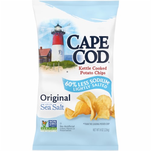Cape Cod® Potato Chips Lightly Salted Original Kettle Chips