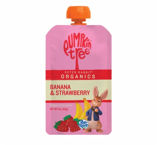 Pumpkin Tree™ Peter Rabbit™ Organics Banana & Strawberry Organic Fruit Puree