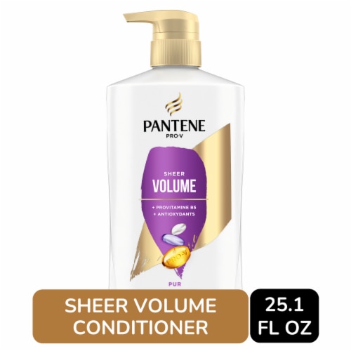 Pantene Sheer Volume Conditioner, 72 Hour Fullness