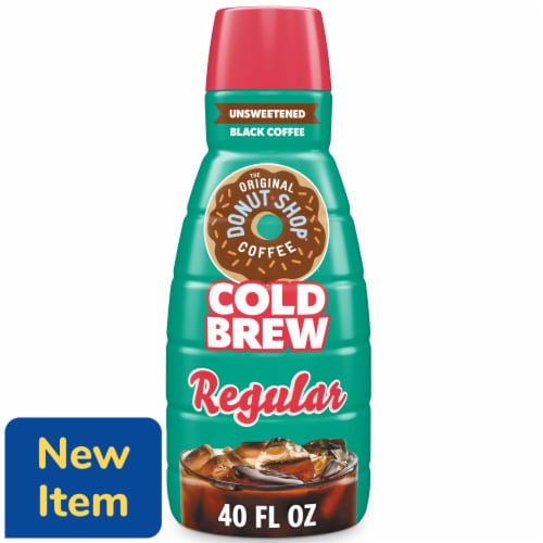 The Original Donut Shop Regular Medium Roast Black Cold Brew Coffee Bottle