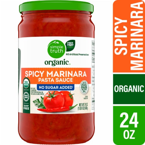 Simple Truth Organic No Sugar Added Spicy Marinara Pasta Sauce