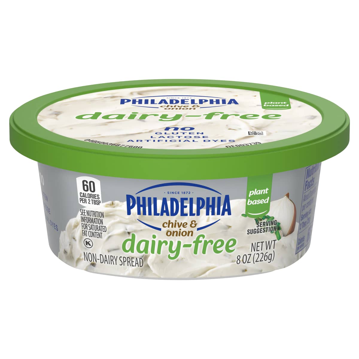 Non-Dairy Plant-Based Chive & Onion "Cream Cheese" Spread