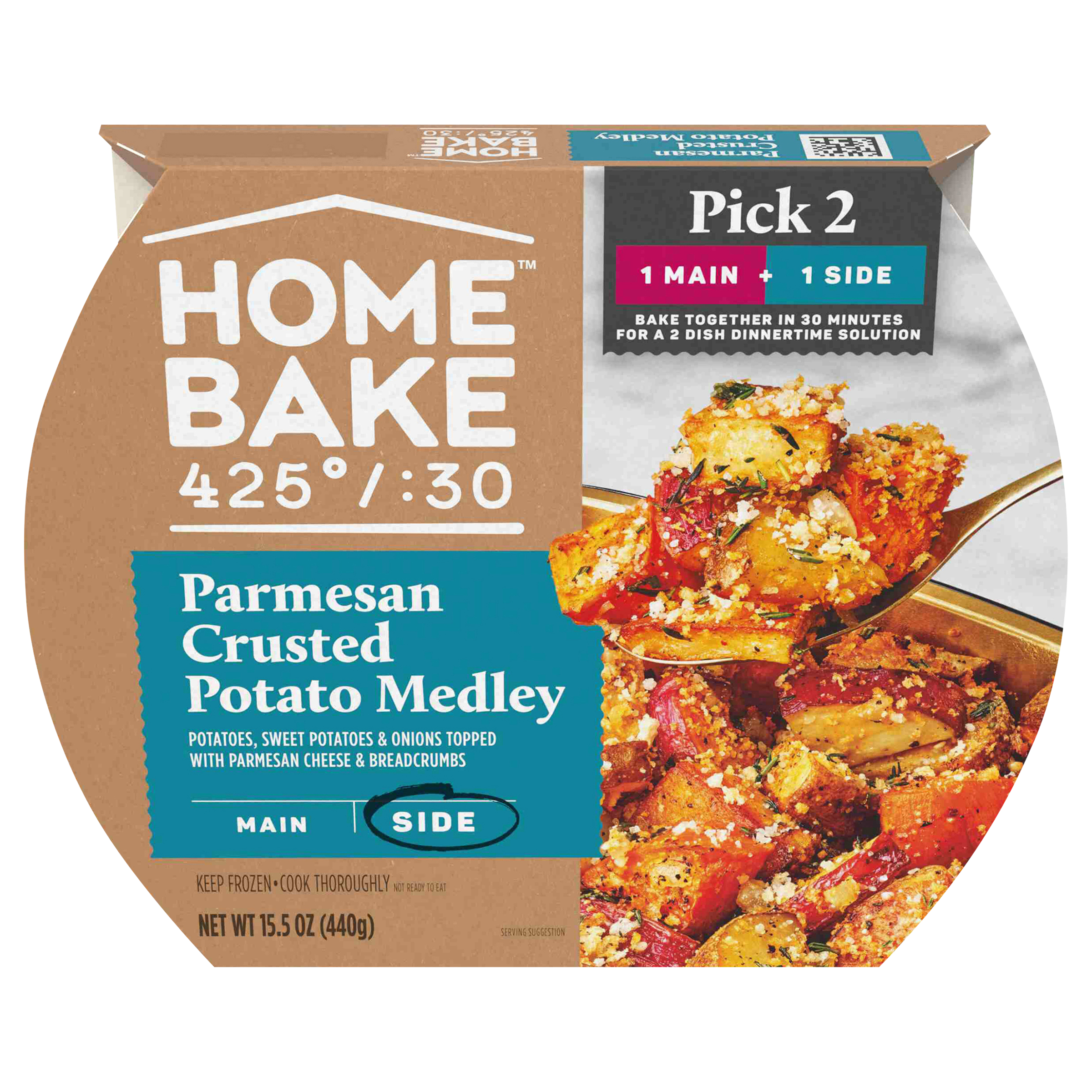 Parmesan Crusted Potato Medley