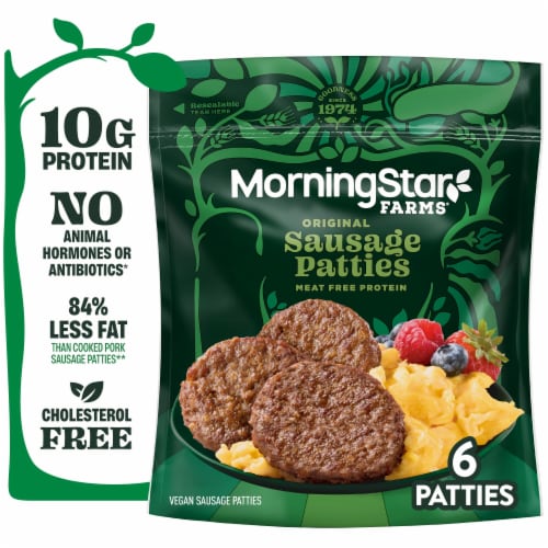 MorningStar Farms® Veggie Breakfast Original Plant Based Sausage Patties