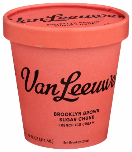 Van Leeuwen Brooklyn Brown Sugar Chunk French Ice Cream Pint