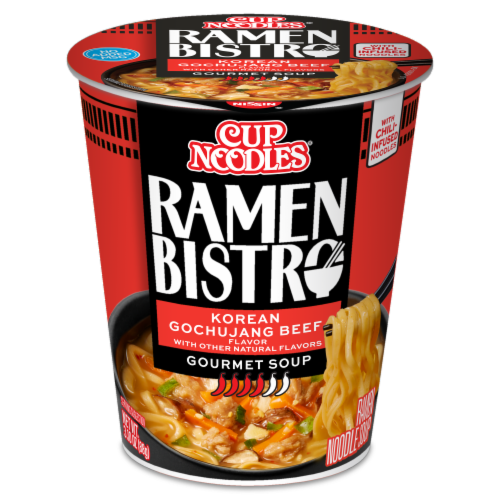 Nissin Cup Noodles® Bistro Korean Gochujang Beef Noodles