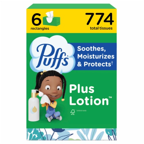 Puffs Plus Lotion Family Facial Tissues