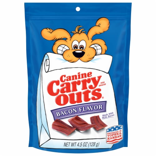 Canine Carry Outs Bacon Flavor Dog Treats