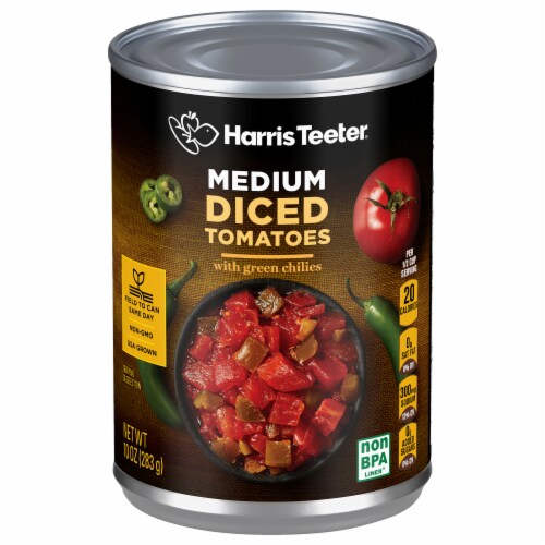 Harris Teeter™ Original Diced Tomatoes with Green Chilies