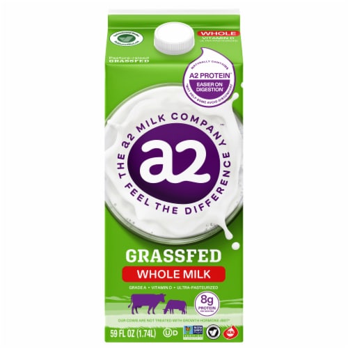 a2 Milk® Grassfed Vitamin D Whole Milk