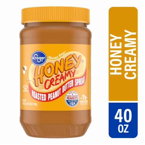 Kroger® Creamy Honey Roasted Peanut Butter Spread