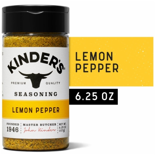 Kinder's® Cracked Lemon Pepper Seasoning