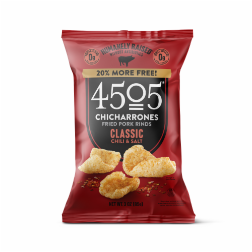 4505® Classic Chili & Salt Chicharrones Fried Pork Rinds