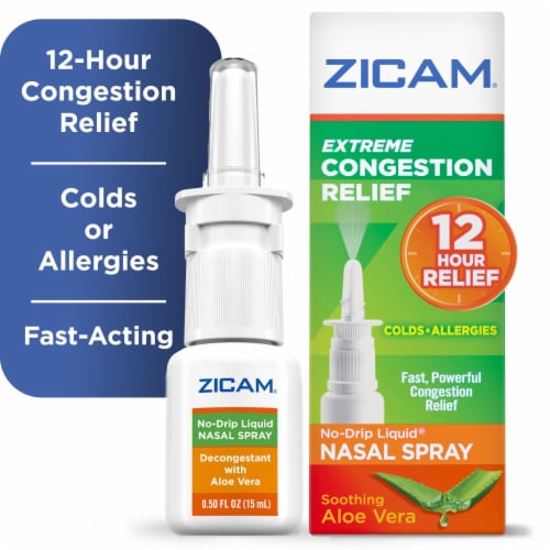 Zicam Extreme Congestion Relief Nasal Spray with Aloe Vera