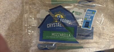 Crystal Farms Mozzarella Cheese 16 oz
