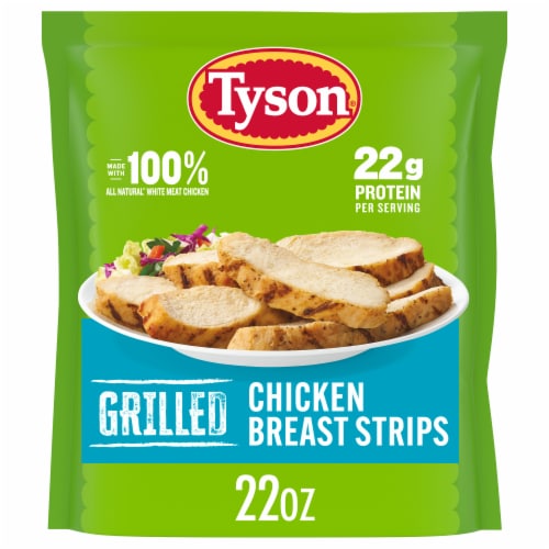 Tyson Frozen Grilled Chicken Breast Strips