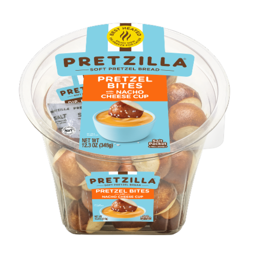 Pretzilla® Soft Pretzel Bites with Nacho Cheese Cup
