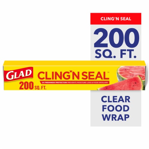 Glad Cling N Seal Plastic Food Wrap