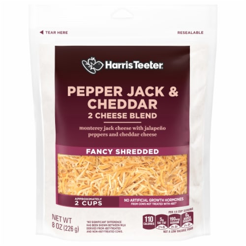 Harris Teeter™ Cheddar & Pepper Jack Fancy Shredded Cheese Blend