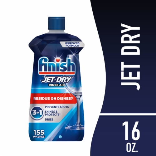 Finish Jet Dry Rinse Aid, Dishwasher Drying Agent