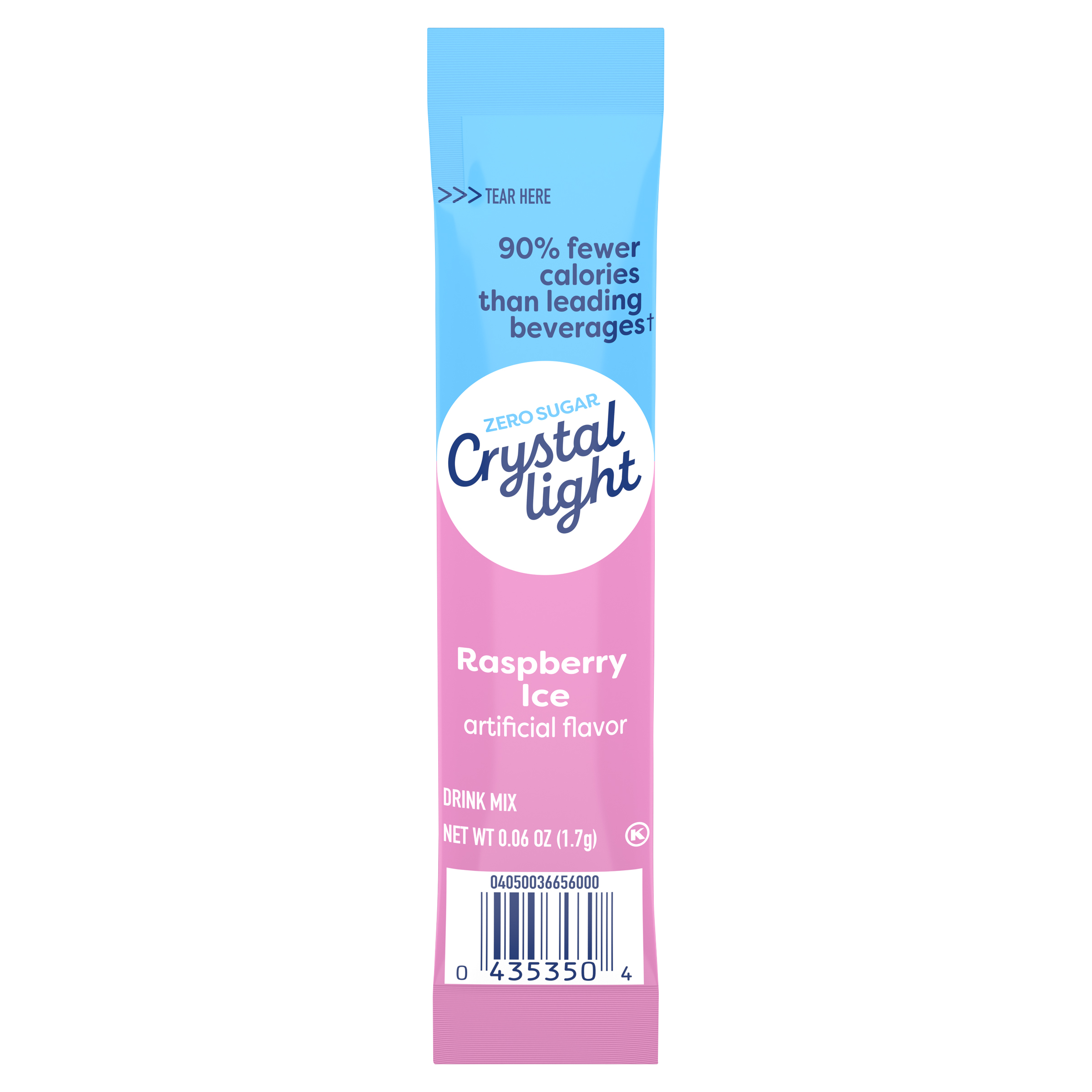 On-The-Go Sugar Free Powdered Raspberry Ice Drink Mix
