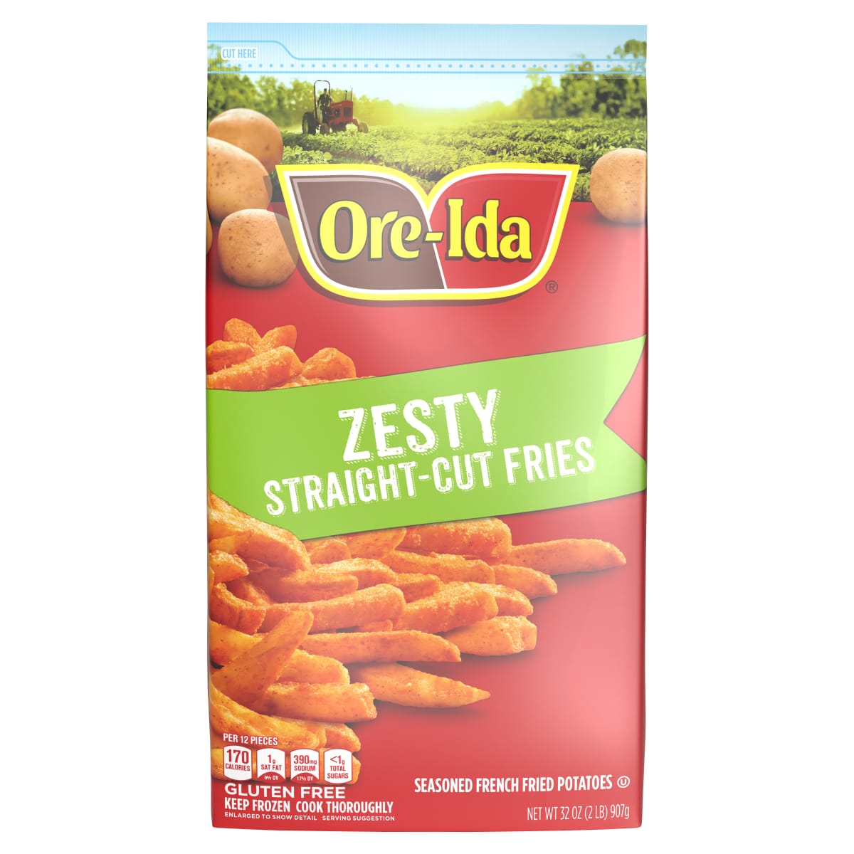 Zesty Straight-Cut Seasoned French Fried Potatoes