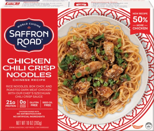 Saffron Road® Chicken Chili Crisp Noodles Frozen Dinner