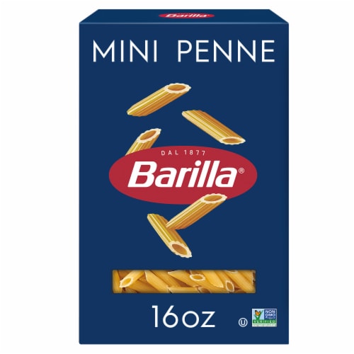 Barilla Mini Penne Pasta, Quality Non-GMO and Kosher Certified Pasta