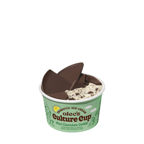Alec's Ice Cream Mint Chocolate Cookie Culture Cups, 4CT