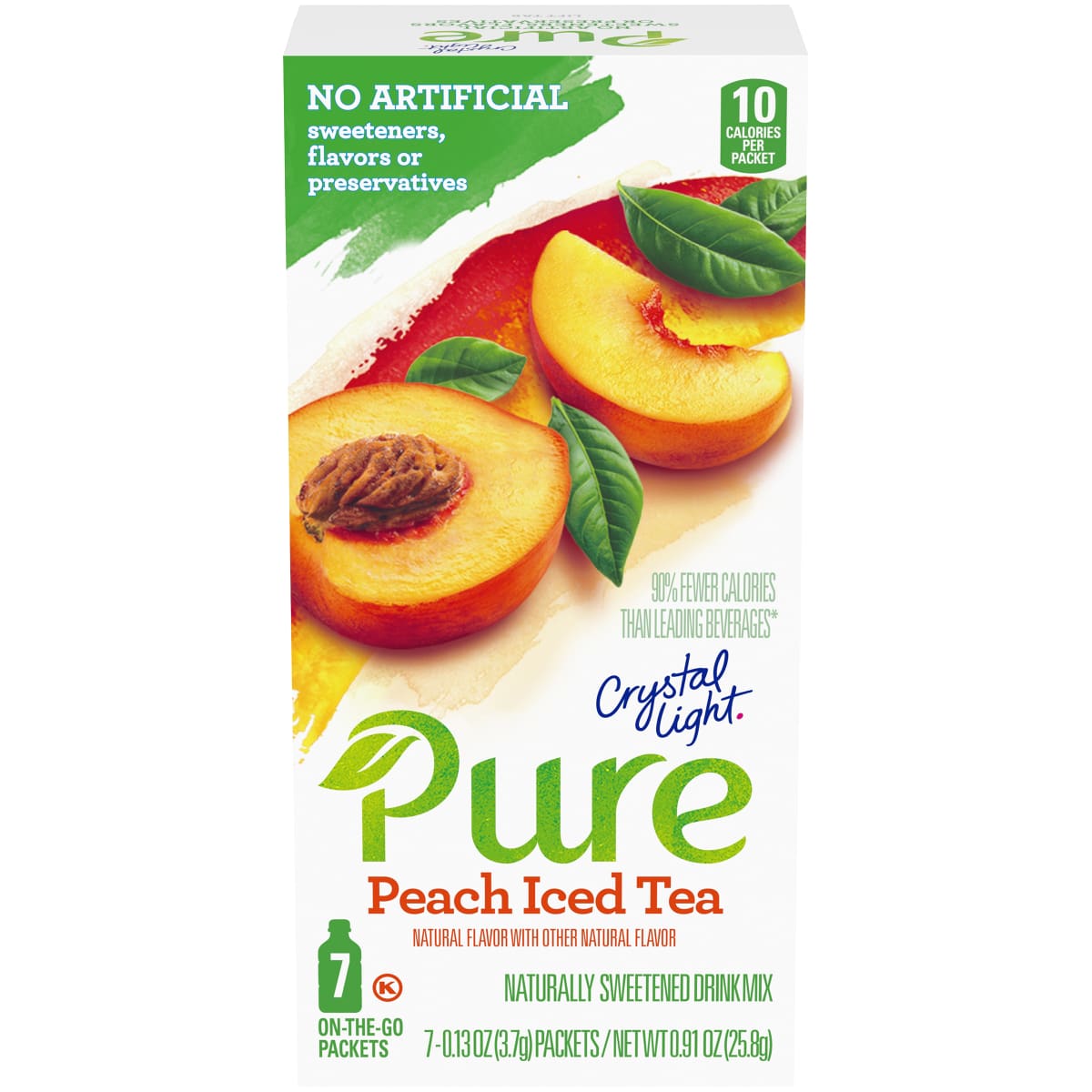 Pure Peach Iced Tea Powdered Drink Mix