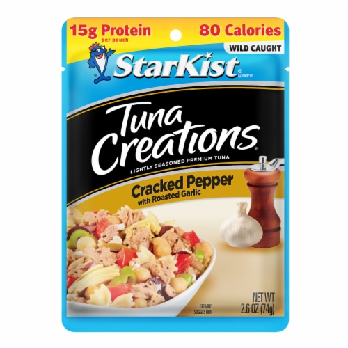 StarKist® Tuna Creations® Cracked Pepper with Roasted Garlic Pouch
